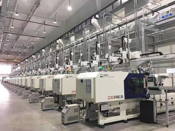 ورشة حقن البلاستيك